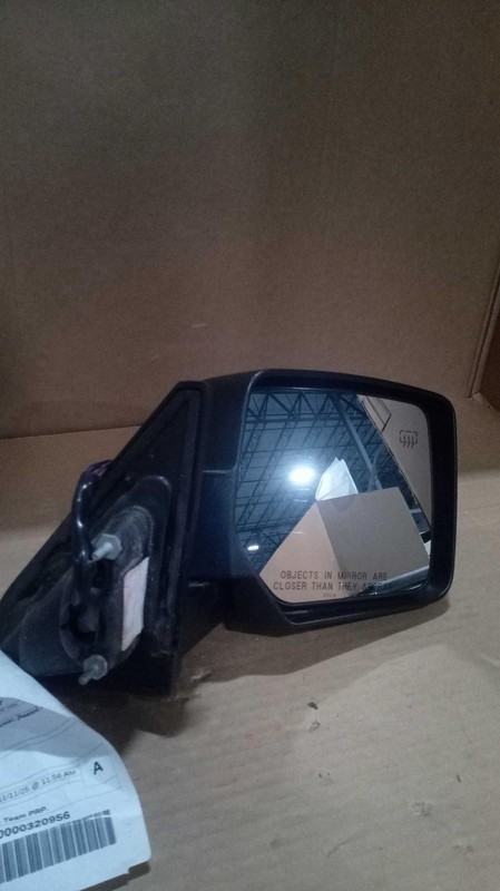 2017 Jeep Patriot Right Door Mirror Blue PBU OEM Used, Scratches, 114399