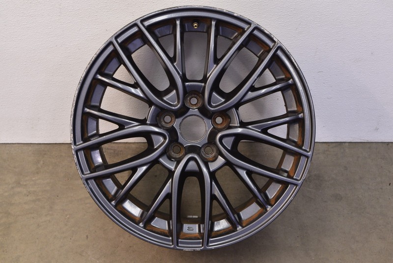 Subaru STI 20 Spoke Enkei Wheel Rim 18" Alloy 18x8.5" ET55 Genuine Oem 2015-2021