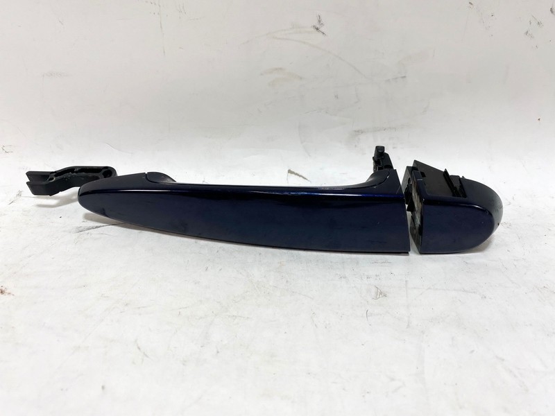 12-20 BMW SERIES 3 4 REAR RIGHT RH PASS SIDE OUTER DOOR HANDLE BLUE OEM