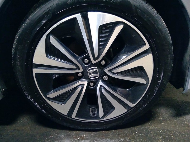 Rim Wheel 17x7 Alloy Factory Installed Natural Finish Clear Fits 16-18 CIVIC 176