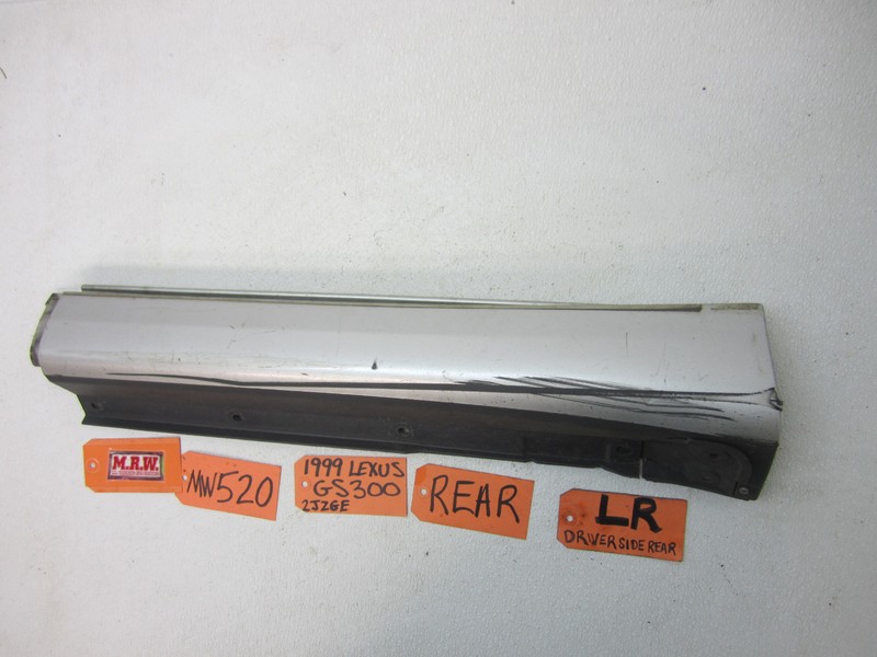 GS300 GS400 GS430 LEFT REAR ROCKER PANEL MOLDING DRIVER SIDE SKIRT BACK COVER LR