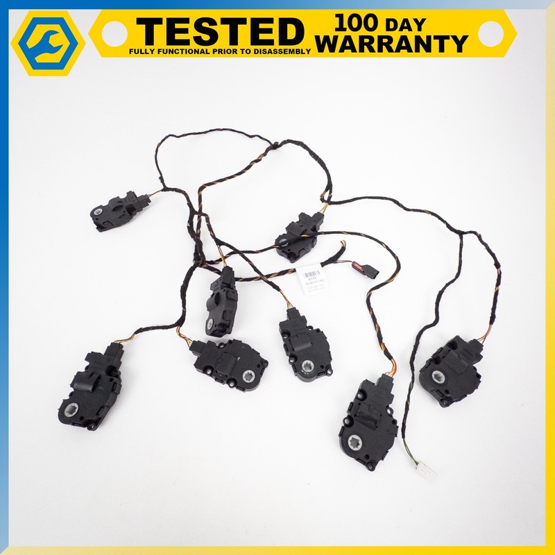 13-17 RANGE ROVER SPORT L494 HVAC AC AIR VENT BLEND DOOR ACTUATOR HARNESS SET OE