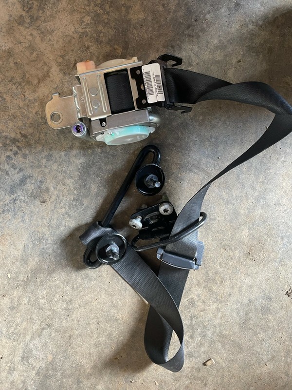 08-10 DODGE CHALLENGER OEM LH RH INTERIOR REAR SEATBELT SEAT BELT RETRACTOR