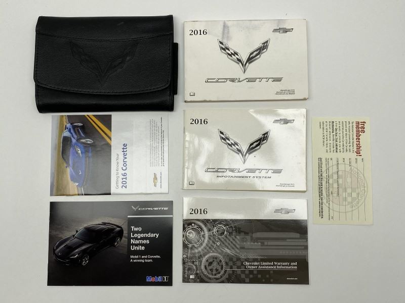Owners Manual 2016 Chevrolet Corvette 82241