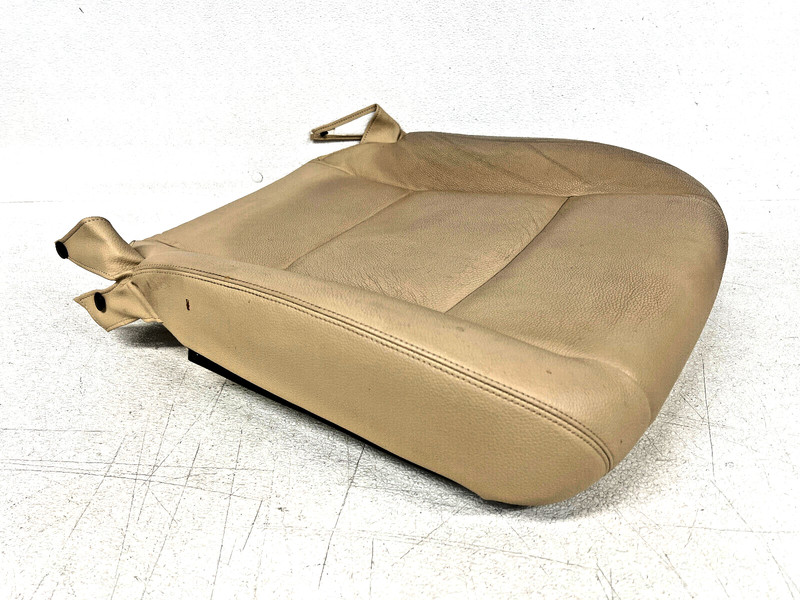 ⭐2011-2016 BMW 5-SERIES FRONT LEFT SEAT LOWER BOTTOM CUSHION BEIGE OEM LOT2577
