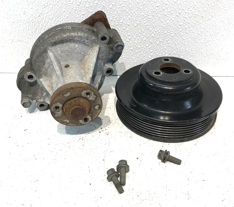 97-06 Jaguar XK8 XKR X100 Engine Coolant Water Pump w/ Pulley 2W938501BC OEM