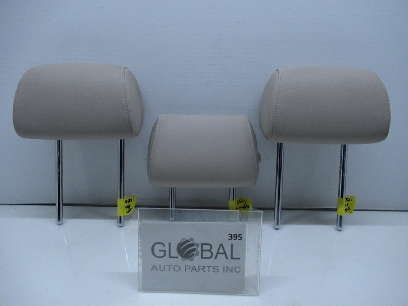 11-16 BMW F10 550i REAR RIGHT LEFT & CENTER SEAT HEAD REST HEADREST SET OF 3 OEM