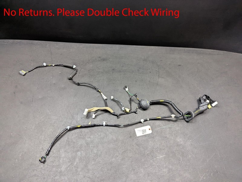 Front Right Door Wiring Harness 2017 Nissan Pathfinder 24124-9PJ0B 16-2018 2019