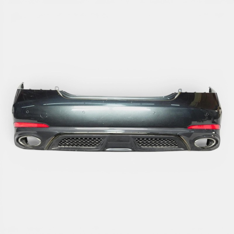 2019-2021 GENESIS G70 REAR BUMPER COVER FASCIA GREEN E5E PARK ASSIST OEM