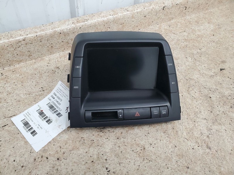 Info-GPS-TV Screen Display Screen ID 86110-47210 Fits 06-09 PRIUS 307961