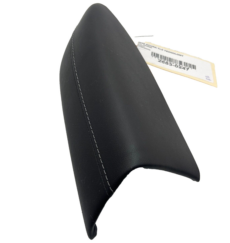 Acura TLX 2018-2020 Rear Left Driver Door Armrest Pad Panel Black Leather OEM