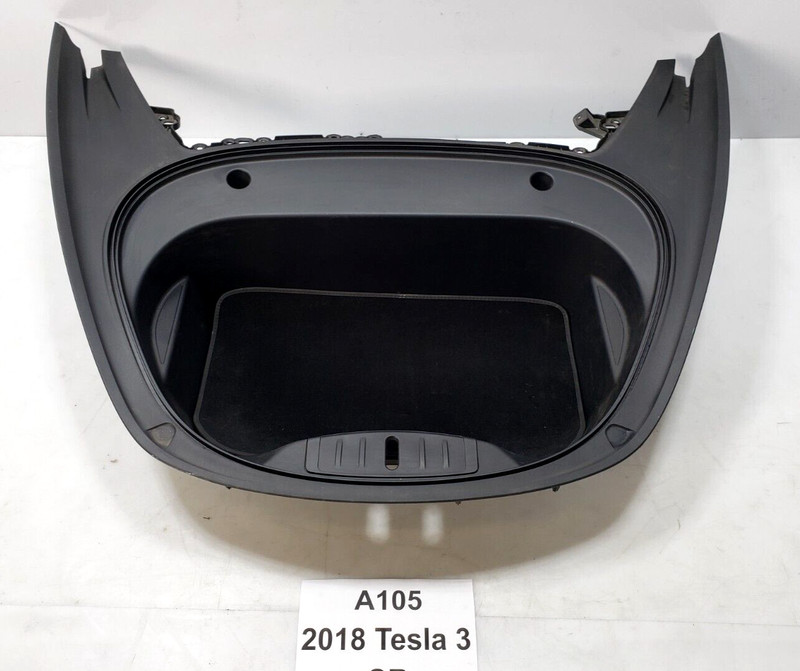 ✅ 17-23 OEM Tesla Model 3 Front Frunk Trunk Storage Box Compartment Tray Trim