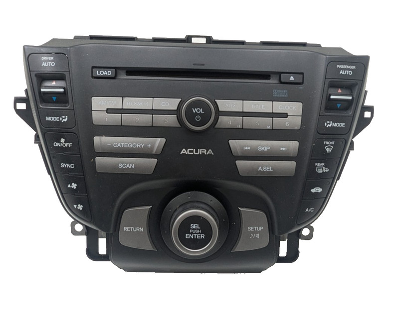 2009-2014 Acura TL AM FM Radio Receiver AC Heater Control 39100-TK4-A000