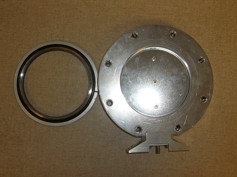 Butterfly Shut Off Valve with Seal 4" ID 5-1/2" OD 1-1/4" *FREE SHIPPING*