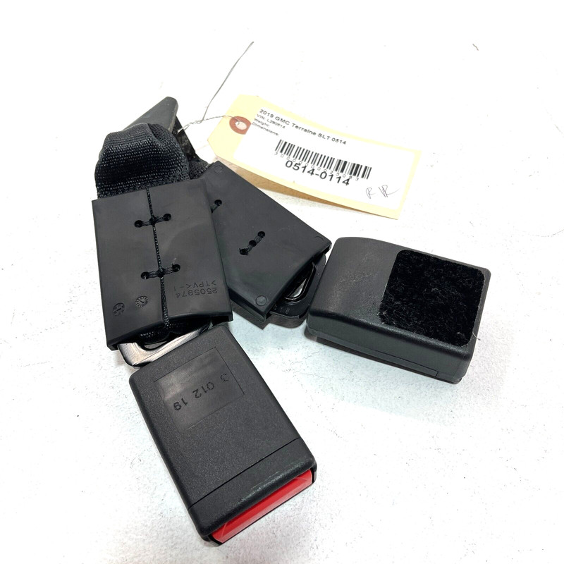 GMC TERRAIN REAR RIGHT PASSENGER SIDE SEATBELT SEAT BELT BUCKLE OEM 2018-2020