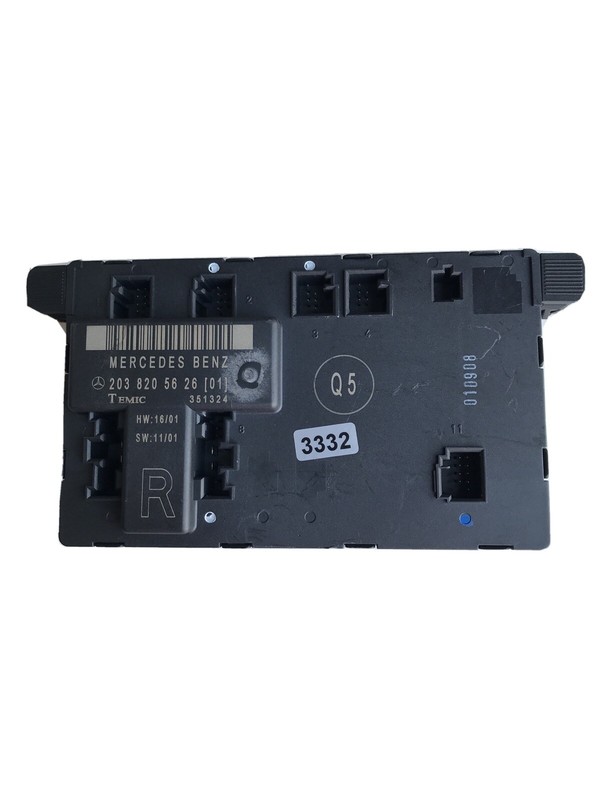 01 02 03 04 MERCEDES C240 C320 FRONT RIGHT DOOR COMPUTER CONTROL MODULE OEM