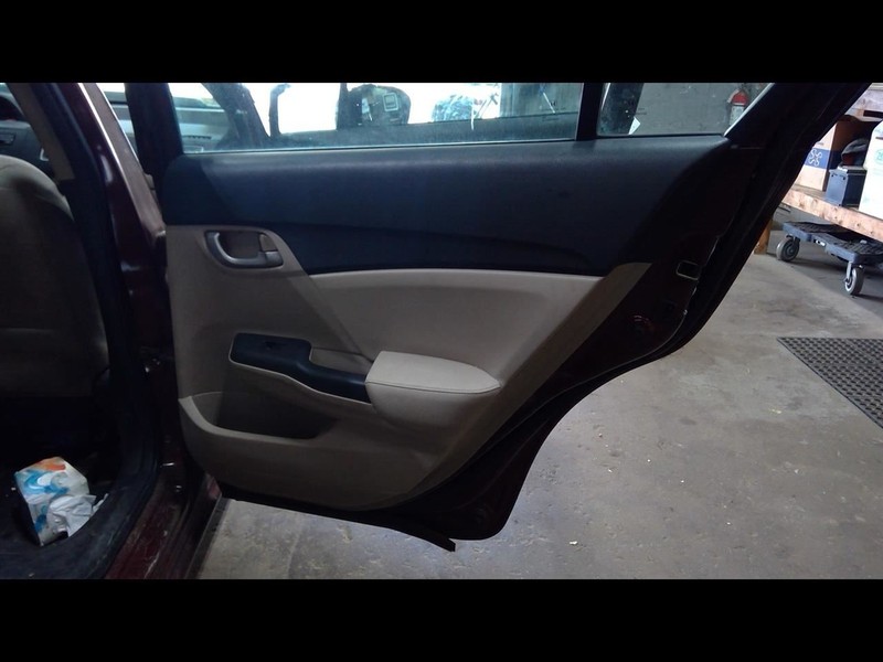 2014 CIVIC Passenger Right Rear Door Trim Panel Rear 1584350
