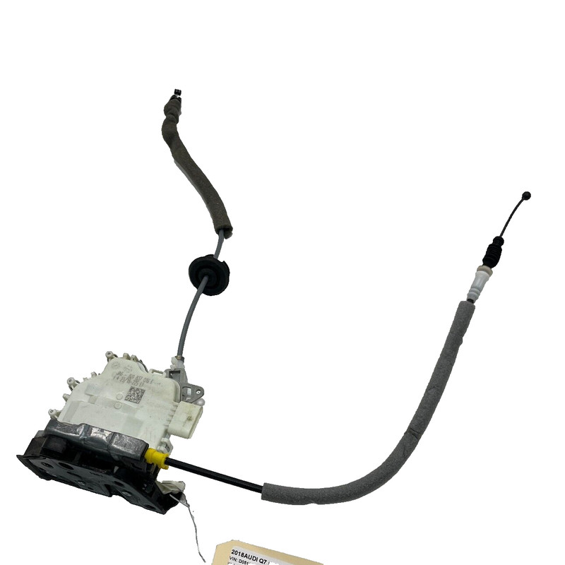 2017-2023 AUDI Q7 SQ7 FRONT PASSENGER SIDE DOOR LATCH LOCK ACTUATOR & CABLE OEM
