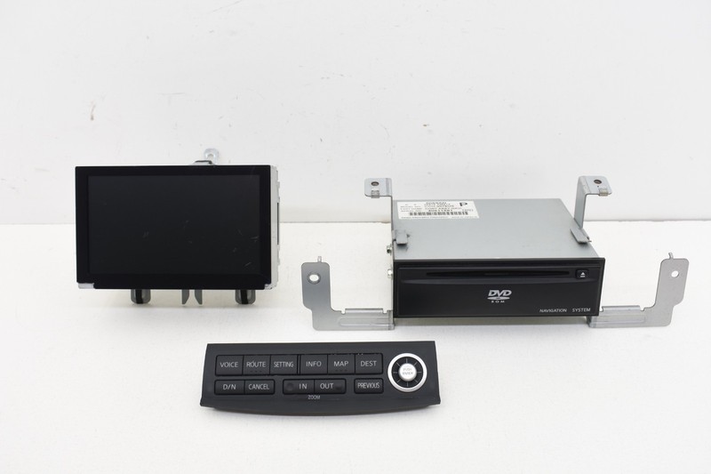 2004 Nissan 350z Navigation Screen Module DVD Buttons Set OEM KW55