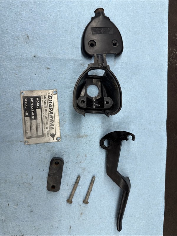 1970’s CHAPARRAL SS 3 Vintage Snowmobile Brake Lever Assembly Good