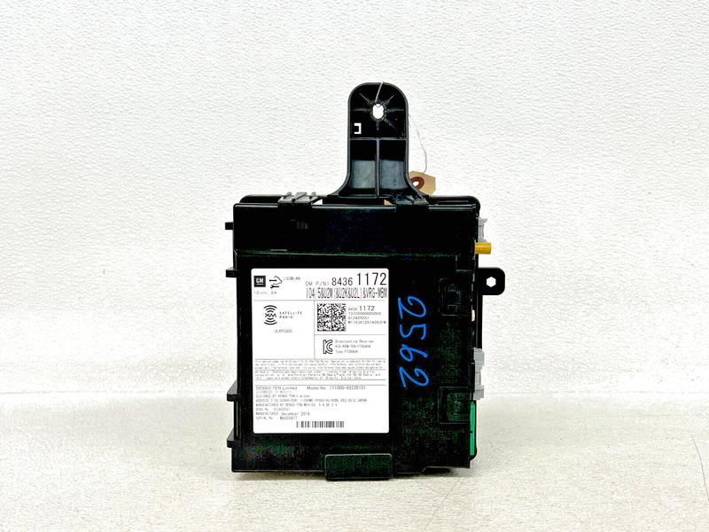 ⭐2016-2018 CADILLAC CT6 RADIO RECEIVER COMPUTER CONTROL MODULE UNIT OEM LOT2562