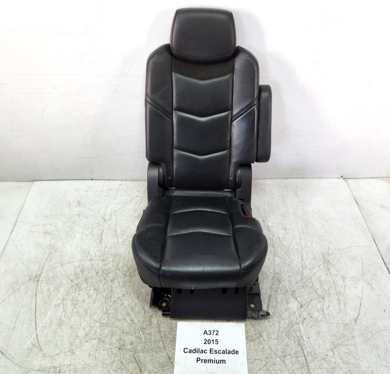 ✅ 2015 OEM Cadillac Escalade Rear Right Passenger 2nd Row Seat Leather Black*