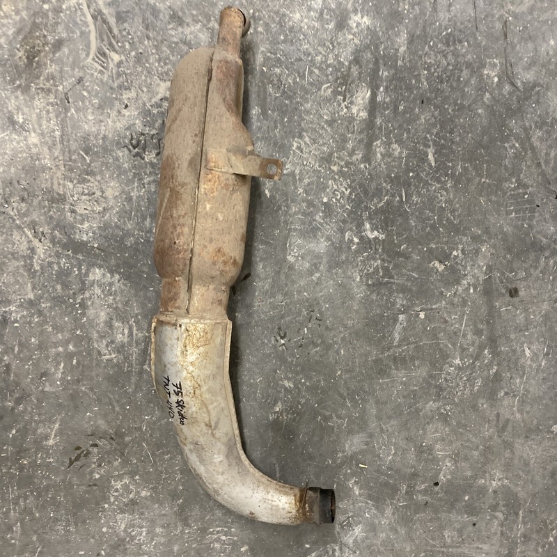 75 Ski-Doo TNT 440 Vintage snowmobile motor Exhaust system muffler