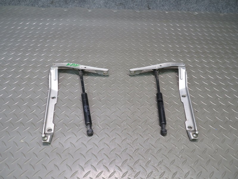 1999-2004 PORSCHE 911 996 FRONT HOOD BONNET HINGE W SHOCK SUPPORT SET OF 2