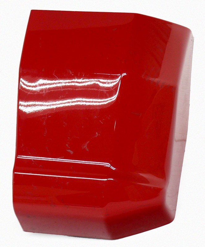 OEM Fender molding For Ford F150, Super Duty Extended Cab Rapid Red (D4, M7444)