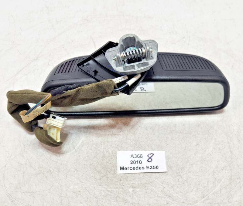 ✅ 08-11 OEM Mercedes W212 W204 E350 Interior Rear View Mirror Black
