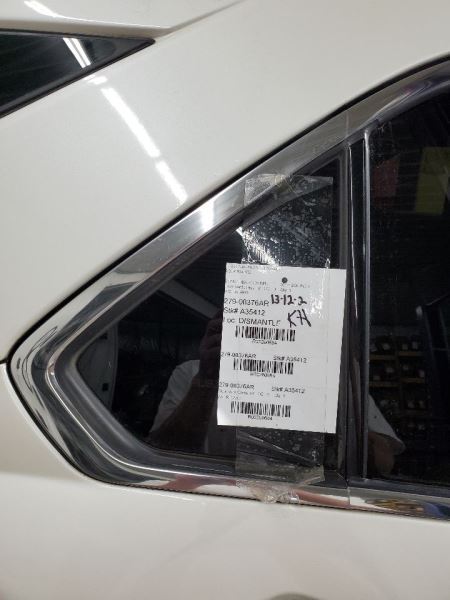 Passenger Rear Door Vent Glass With Privacy Tint Fits 10-17 EQUINOX 280684