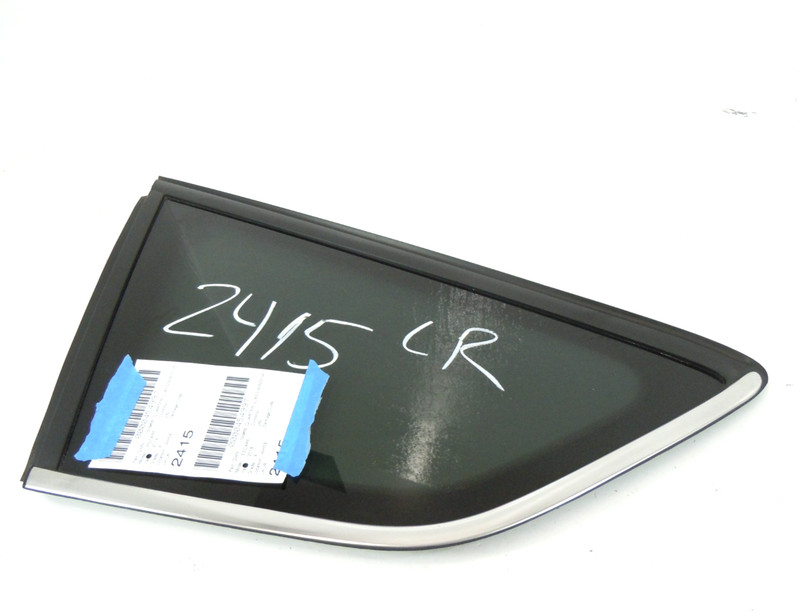 2018 2019 Ford Escape Rear Quarter Window Glass Driver Left OEM Chrome Belt