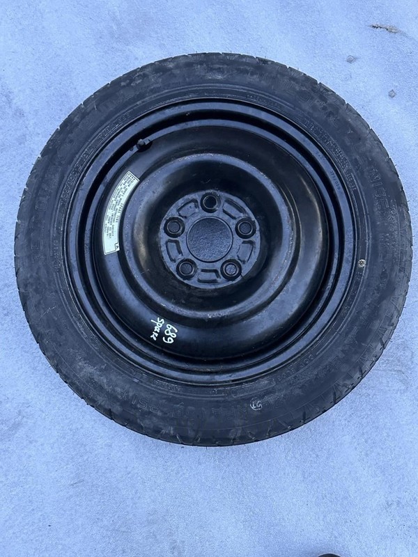 1999-2004 ACURA RL SPARE WHEEL 135 80 16 RIM WITH DUNLOP TIRE 99% TREAD