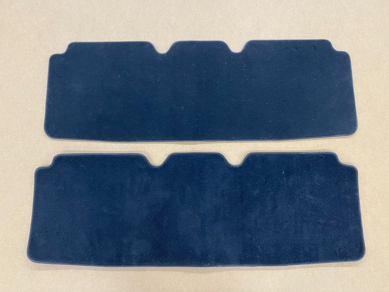 ⭐2016-2021 TESLA MODEL S REAR FLOOR CARPET LINER MAT SET OEM LOT2387