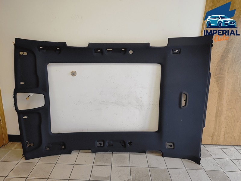 2017-2019 AUDI Q7 ROOF HEADLINER CEILING PANEL TRIM COVER BLACK OEM