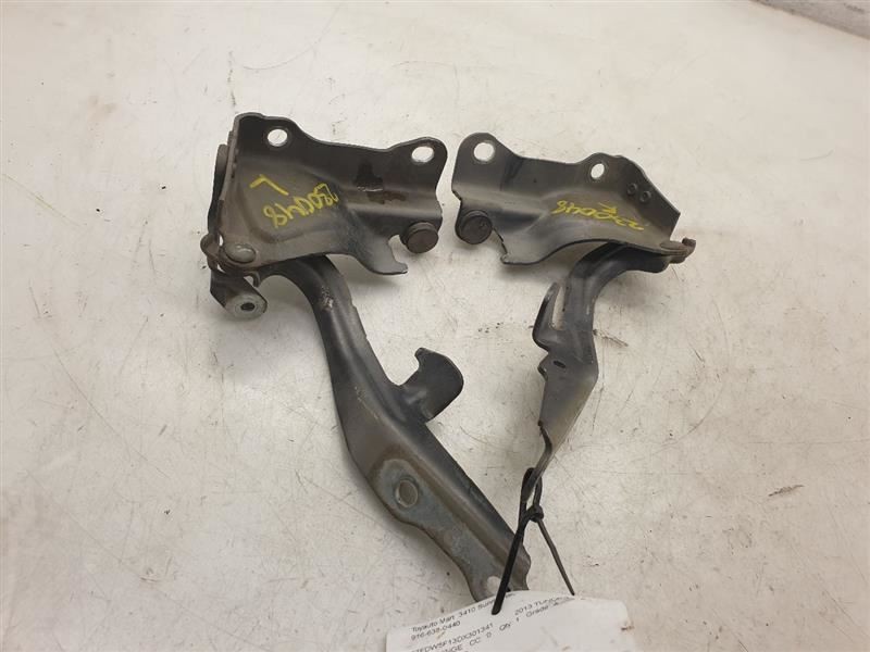 2013 TOYOTA TUNDRA LEFT AND RIGHT SIDE HOOD HINGES ASSEMBLY