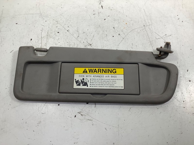 06011 Civic 4DR Right Sun Visor Gray OEM