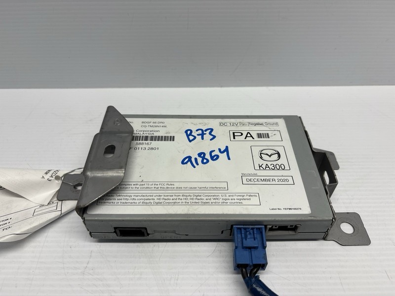2019-2024 Mazda 3 OEM Radio Receiver Tuner Control Module BDGF66DR0