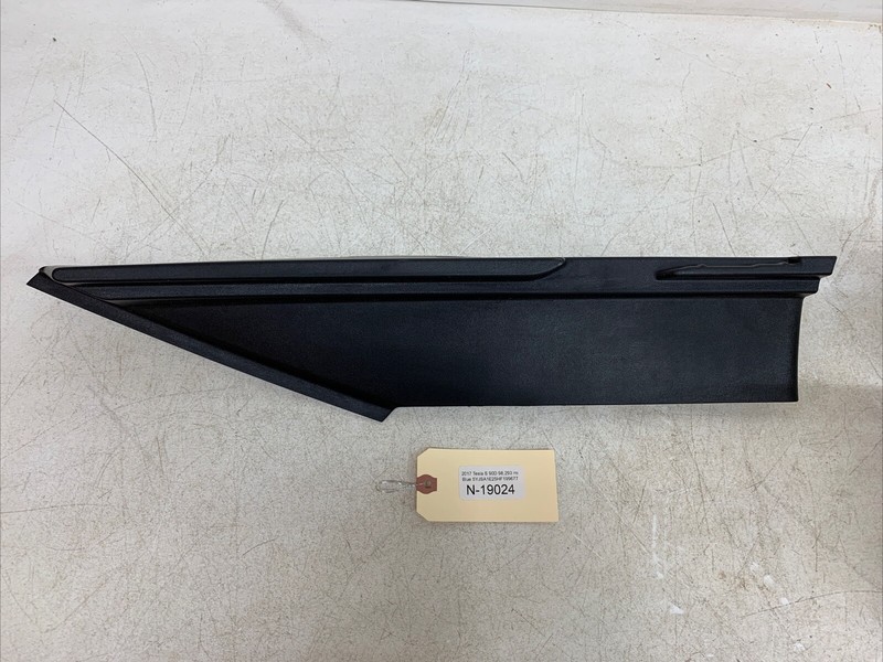 ⚡️12-19 TESLA MODEL S RIGHT REAR UPPERC PILLAR TRIM 1010339-00-D 19024 B119