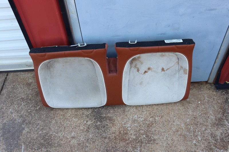 2012-2016 VOLKSWAGEN VW BEETLE REAR SECOND ROW LOWER SEAT CUSHION OEM