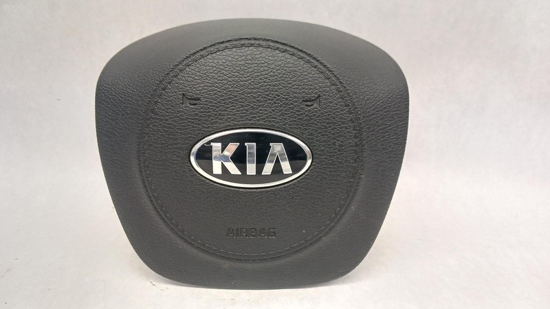 20-'21 KIA TELLURIDE Left driver steering wheel Air Bag black OEM