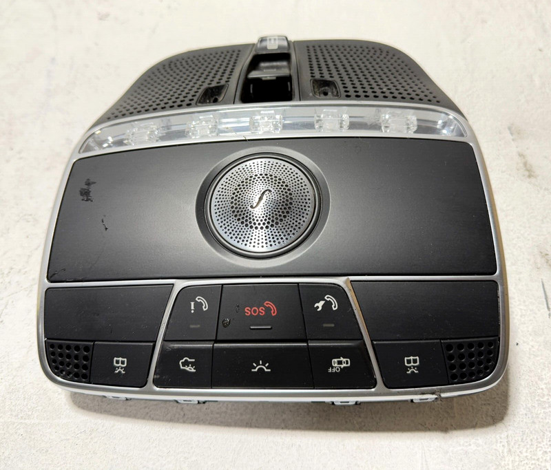 2014-2017 Mercedes-Benz S 550 Front Dome Light Roof Console Sunroof Switch OEM