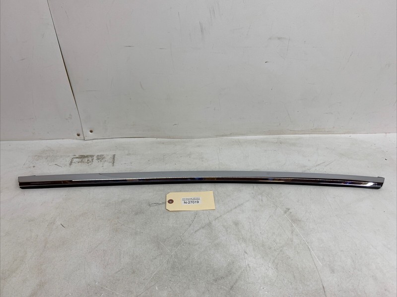 12-16 Tesla Model S REAR DOOR SEAL OUTER BELT CHROME LEFT 6009603-00-D 27019 U8