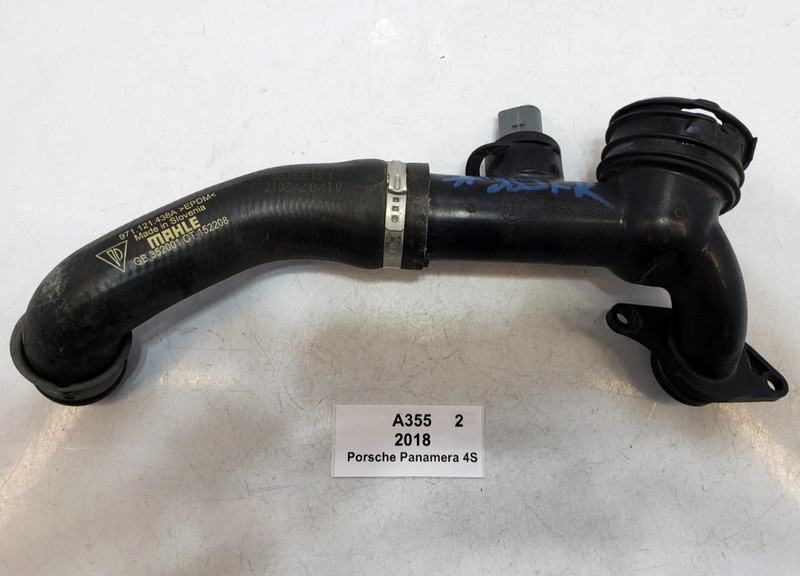 ✅ 2017-2023 OEM Porsche Panamera 4S 971 Front Right Passenger Coolant Water Hose