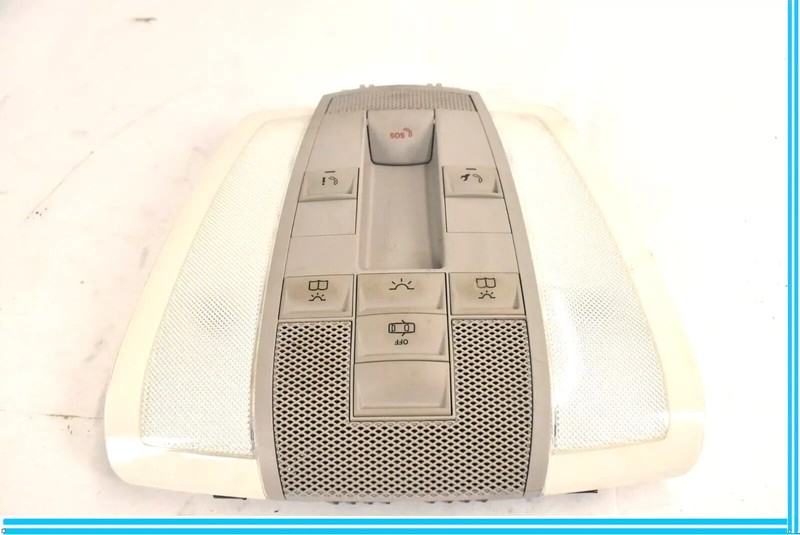 11-16 Mercedes W207 E350 E550 Overhead Dome Light Lamp 2078200201 Gray OEM