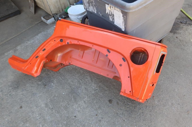 2007-2018 Jeep Wrangler JK OEM Left LH Driver Quarter Panel Piece Cut 68002325