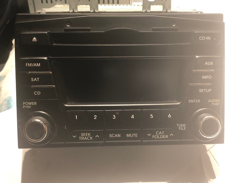11 12 13 Kia Optima AM FM Radio Cd Player 96170-2T650CA Bulk 824