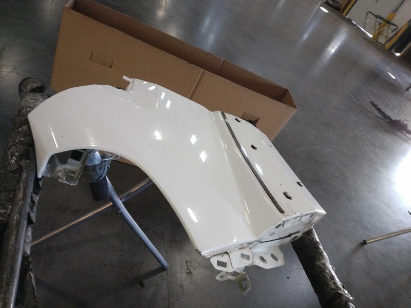2018 RAM ProMaster 1500 Left Fender White Good Condition No Rust 165811