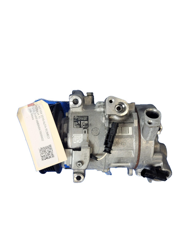 Used Oem Alfa Romeo A/C Compressor 50537068 for 2017-2019 Giulia 2.0L RWD