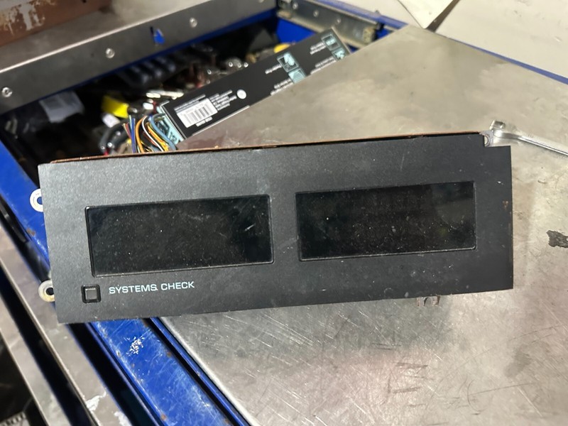85-87 LASER DAYTONA ARIES LEBARON OMNI HEATER INTERIOR DASH INFO DISPLAY PANEL
